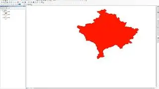 How to make a shapefile area in ArcGIS for learing