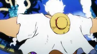 Luffy gear 5 muscle muscle scene