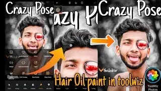 Hairstyle Photo Editng in 20Sec में || Crazy Pose Photoediting2021| 