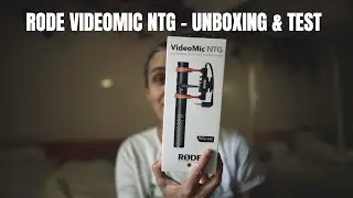 Rode VideoMic NTG - Unboxing & Test