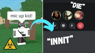 Micing Up With Hella Toxic Roblox Players (Dollhouse RP) | Discord