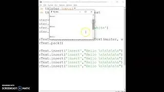 13. Tkinter: ScrollText