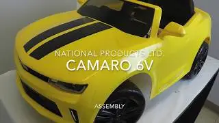 Ride-On Toy Racing Camaro Assembly Guide