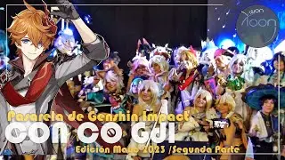 PASARELA 🦹‍♀️COSPLAY🦸‍♀️Edición Especial de GENSHIN IMPACT en CON CO GDL 2023 | Vision Toon