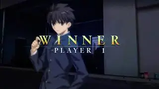 Melty Blood: Type Lumina - Beating up the King of Knights with a Knife.