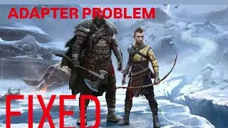 GOD OF WAR RAGNAROK ll ADAPTER PROBLEM FIXED II BYPASS VRAM ll 100% WORK 4GB GRAPHICS RTX 2024