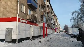 Магазин Магнит не убирает территорию.