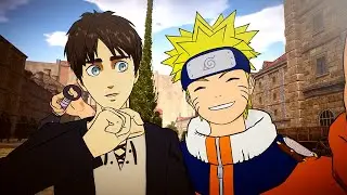 Naruto Meets Attack On Titan! (VRChat)