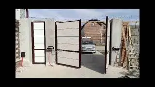 Распашные ворота от ГК Алютех