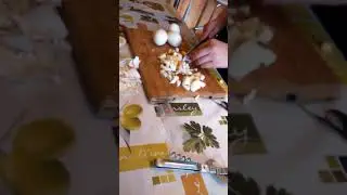 Готовим салат! Я криво руках 😂
