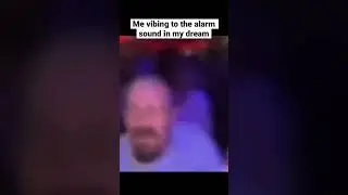 When I sleep through my alarm clock 