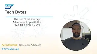 Advocates Service – Building the Advocates App with SAP BTP SDK for iOS Part 1
