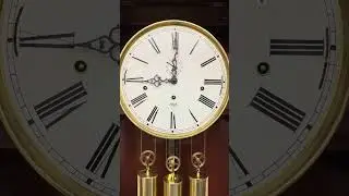 Vintage Sligh Wellington Wall Clock (0743-1-MH)