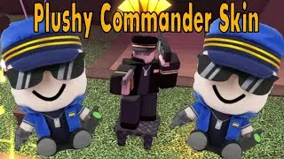 COMMANDER PLUSHY SKIN - Tower Defense Simulator