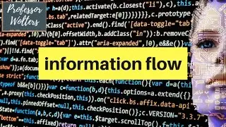 Information Flow in a Supply Chain