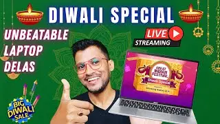 💥Diwali Special LIVE💥Laptop Deals 💥Amazon Great Indian Festival Sale 2024🔥 Flipkart Big Diwali Sale🔥