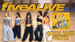 fiveALIVE “Honey” OFFICIAL Dance Practice