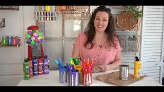 Decorative Tin Cans DIY