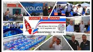 FKS 2023 9th All France ZNA Koï Show in Aire sur la Lys September 9 & 10, 2023