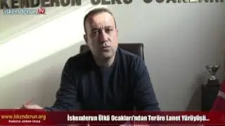 Ülkücülerden Teröre Lanet Yürüyüşü…