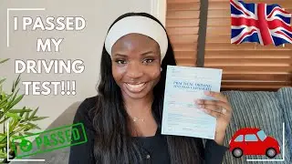 I Passed My UK Driving Test 🇬🇧 | Tips for Passing | Story Time | Frances Oris