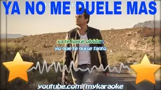 Ya no me duele más - Silvestre Dangond - Ya no me duele más (Karaoke)