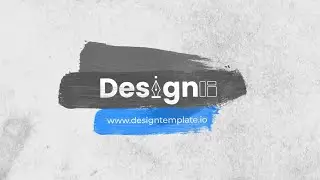 Brush Logo Reveal 04 | Download Logo Animation | After Effects Templates | Copyright Free