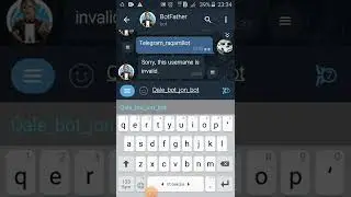 telegramda bomba bot ochib nomer olish telegramdi o‘zida bot father orqali nomer oldik