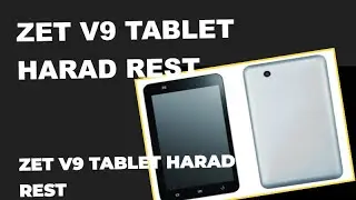 ZET V9 TABLET HARD RESET