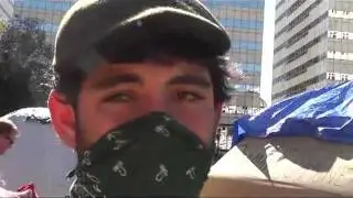 Occupy Oakland General Strike: Seamus & Scott Olsen