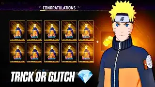 FREE FIRE NARUTO BUNDLE SPIN 😎 #freefire