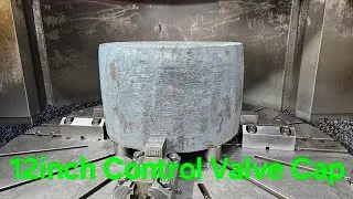 12-inch Valve Cap Maching (Deep groove) - CNC Lathe, Vertical Lathe, Turning