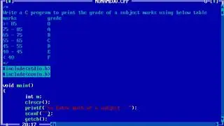 [2020]-Programming in C - Control Structure - Decision Making - else if ladder - Practice PART 3