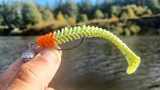 Спиннинг в октябре! ЭТА ПРИМАНКА ТЕБЯ НЕ ПОДВЕДЁТ на реке! Рыбалка в 2024