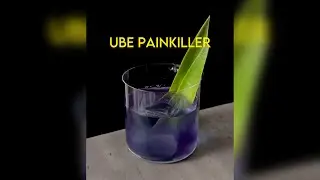 Clarified Ube Painkiller