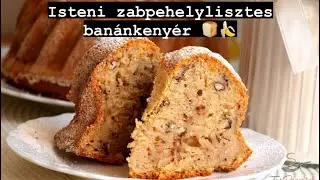 Zabpehelylisztes banánkenyér 🍌🍞
