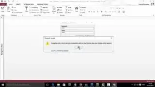 Microsoft Access - How To add a password - Encrypt a database with password