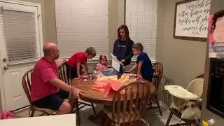 Surprising the kids with Disney World