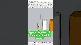 Shortcut ketboard for paint bucket 