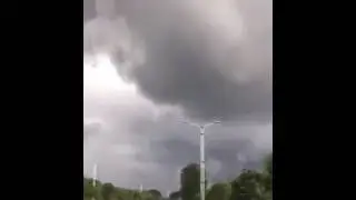 The Buddha appeared in the clouds