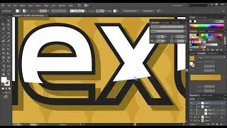 Tutorial Adobe illustrator CS6 [HD]: How to make Glass Text Effects