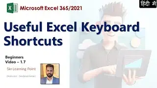Excel in Hindi - Useful Keyboard Shortcuts