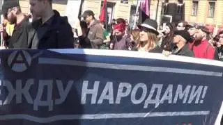 01.05.16 - ПЕРВОМАЙ ПОСЛЕ РАЗГОНА И БЕЗ ОФИЦИОЗА В ПИТЕРЕ