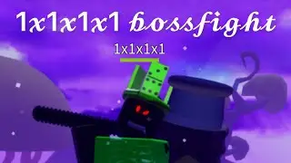 1x1x1x1 boss fight under the duck+full tix machine