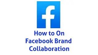 How to on Facebook Brand Collaboration - 1 Minute Tech