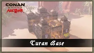 HOW TO BUILD A TURAN BASE [SPEED BUILD] - CONAN EXILES