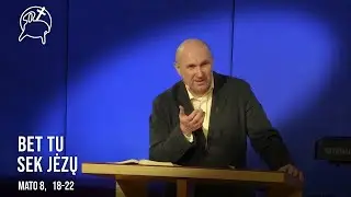 Bet tu sek Jėzų | Mato 8, 18-22