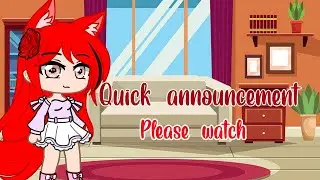 Quick announcement /please watch /Røse