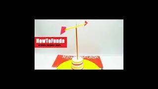 wind vane working model |  - science project - howtofunda | 