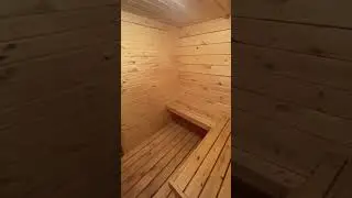 Мобильная баня размер 6х2.4м из сухого бруса.